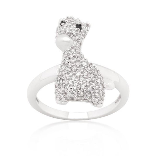 Cubic Zirconia Giraffe Ring freeshipping - Higher Class Elegance