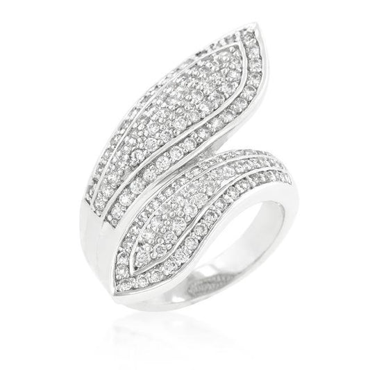 Pave Wrap Ring freeshipping - Higher Class Elegance