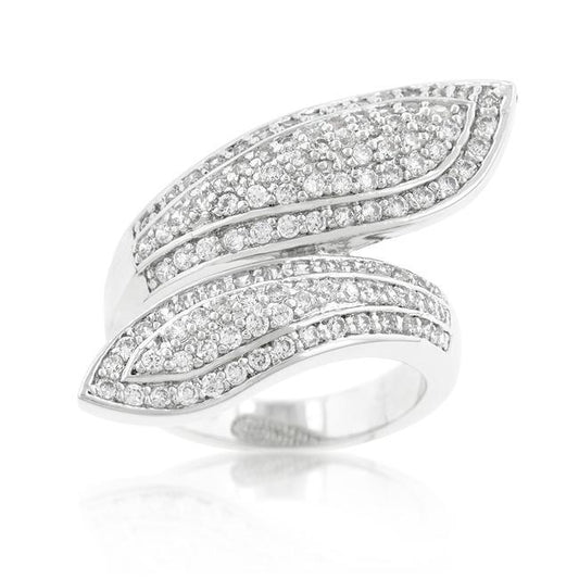 Pave Wrap Ring freeshipping - Higher Class Elegance