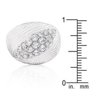 Classic Cubic Zirconia Dome Ring freeshipping - Higher Class Elegance