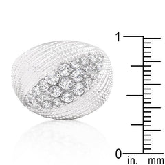 Classic Cubic Zirconia Dome Ring freeshipping - Higher Class Elegance