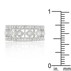Simple Classic Cubic Zirconia Band freeshipping - Higher Class Elegance