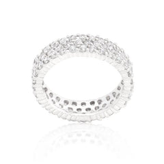 Pave Eternity Ring freeshipping - Higher Class Elegance