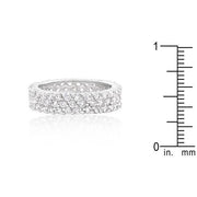 Pave Eternity Ring freeshipping - Higher Class Elegance