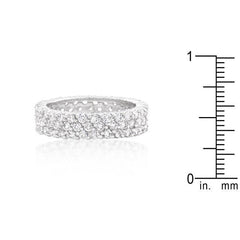 Pave Eternity Ring freeshipping - Higher Class Elegance