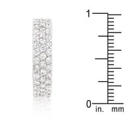 Pave Eternity Ring freeshipping - Higher Class Elegance