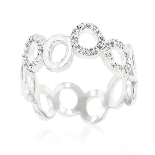 Staggering Hoop Eternity Band freeshipping - Higher Class Elegance