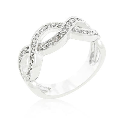 Cubic Zirconia Infinity Band freeshipping - Higher Class Elegance