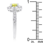 Bella Birthstone Engagement Ring in Yellow freeshipping - Higher Class Elegance