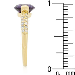 Purple Isabelle Engagement Ring freeshipping - Higher Class Elegance