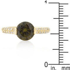 Olive Isabelle Engagement Ring freeshipping - Higher Class Elegance