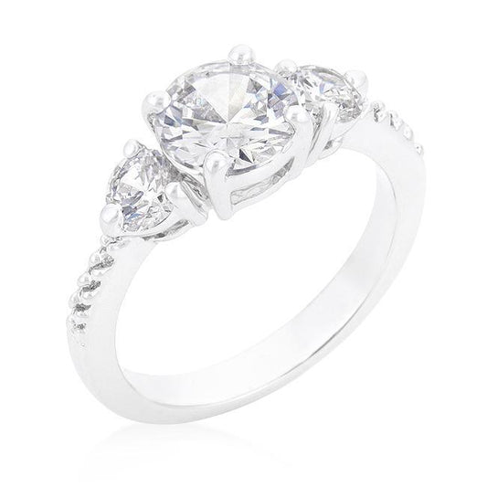 Graduated Engagement Classic Ring freeshipping - Higher Class Elegance