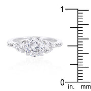 Graduated Engagement Classic Ring freeshipping - Higher Class Elegance