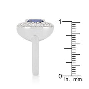 Micropave Lavender Purple Bridal Cocktail Ring freeshipping - Higher Class Elegance
