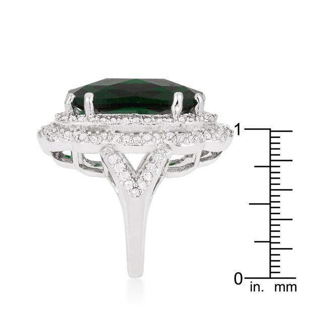 Green Cocktail Crest Ring freeshipping - Higher Class Elegance