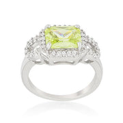 Radiant Cut Halo Ring freeshipping - Higher Class Elegance