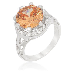 Champagne Organic Cocktail Ring freeshipping - Higher Class Elegance