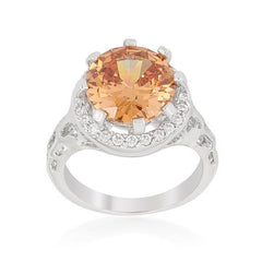Champagne Organic Cocktail Ring freeshipping - Higher Class Elegance