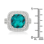 Candy Aqua Cocktail Ring freeshipping - Higher Class Elegance