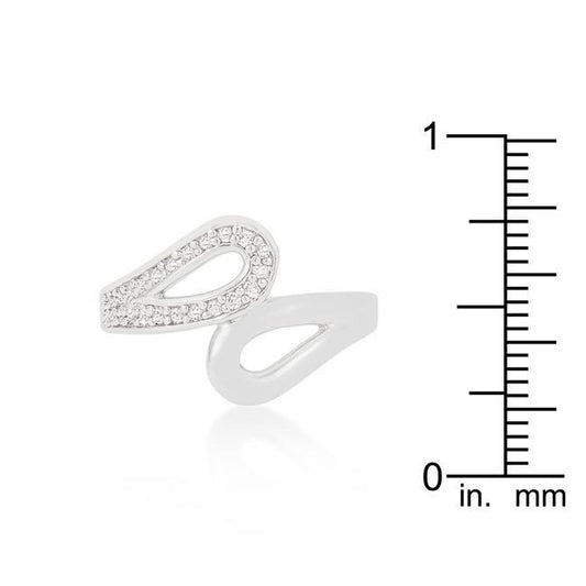 Fancy Split Shank Contemporary Ring freeshipping - Higher Class Elegance