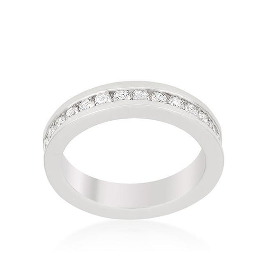 Channel Set Eternity Band freeshipping - Higher Class Elegance