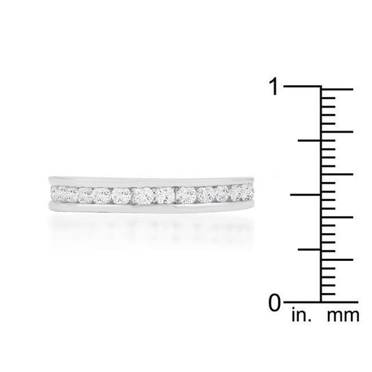 Channel Set Eternity Band freeshipping - Higher Class Elegance