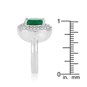 Green Bridal Cocktail Ring freeshipping - Higher Class Elegance