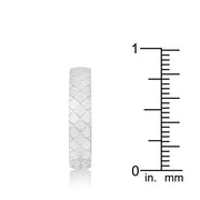 Textured Stainless Steel Band Ring freeshipping - Higher Class Elegance