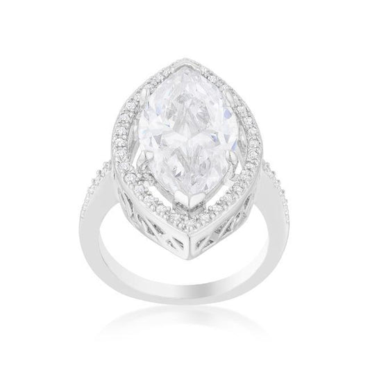 Marquise Cocktail Ring freeshipping - Higher Class Elegance