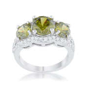 Olive Classic Trio Ring freeshipping - Higher Class Elegance