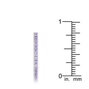 Teresa 0.5ct Lavender CZ Stainless Steel Eternity Band freeshipping - Higher Class Elegance