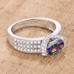 1.6 Ct Mystic Oval CZ Ring freeshipping - Higher Class Elegance