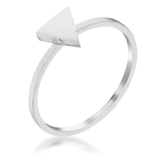 Stainless Steel Triangle Stackable Ring freeshipping - Higher Class Elegance
