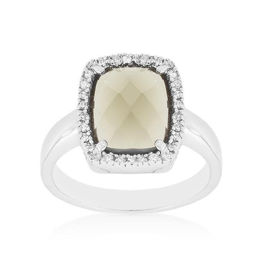 Smokey Topaz Fashion Ring freeshipping - Higher Class Elegance