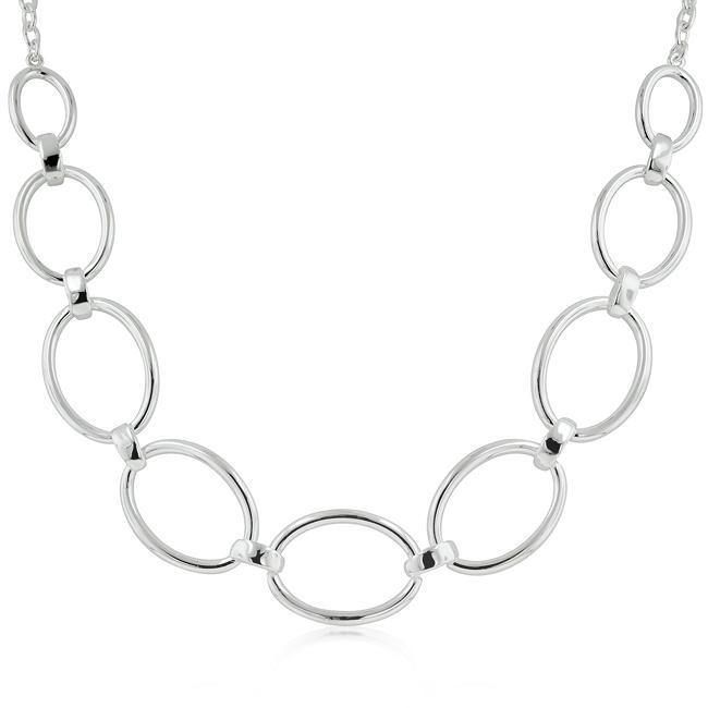 Contemporary Oval Link Necklace freeshipping - Higher Class Elegance