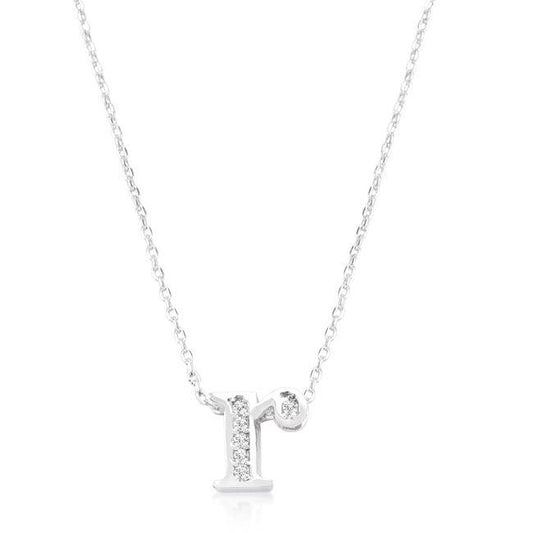 Pave Initial R Pendant freeshipping - Higher Class Elegance
