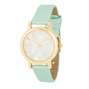 Mint Leather Watch freeshipping - Higher Class Elegance