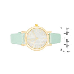 Mint Leather Watch freeshipping - Higher Class Elegance