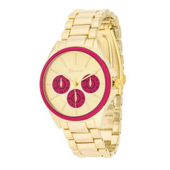 Chrono Gold Metal Watch freeshipping - Higher Class Elegance
