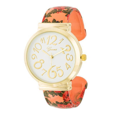Floral Cuff Watch freeshipping - Higher Class Elegance
