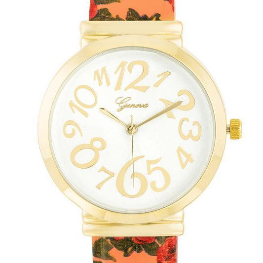 Floral Cuff Watch freeshipping - Higher Class Elegance