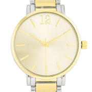 Two Tone Metal Watch freeshipping - Higher Class Elegance