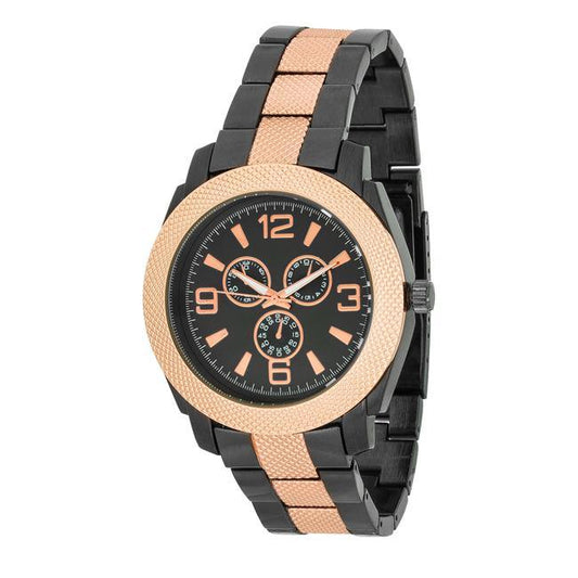 Mens Chronograph Metal Watch freeshipping - Higher Class Elegance