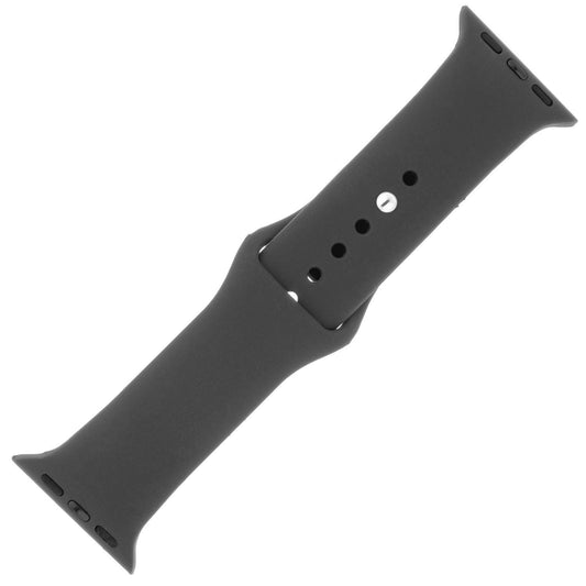 Dark Grey Silicone Sports Watch Band 38mm freeshipping - Higher Class Elegance