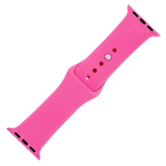 Hot Pink Silicone Sports Watch Band 42mm freeshipping - Higher Class Elegance