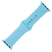 Soft Blue Silicone Sports Watch Band 38mm freeshipping - Higher Class Elegance