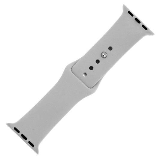 Light Grey Silicone Sports Watch Band 38mm freeshipping - Higher Class Elegance