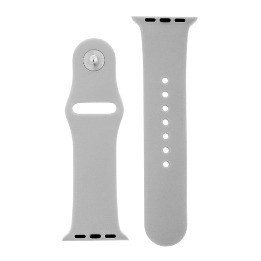 Light Grey Silicone Sports Watch Band 42mm freeshipping - Higher Class Elegance