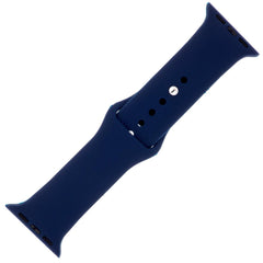 Navy Blue Silicone Sports Watch Band 42mm freeshipping - Higher Class Elegance