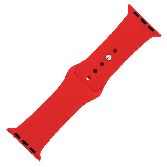 Cherry Red Silicone Sports Watch Band 38mm freeshipping - Higher Class Elegance
